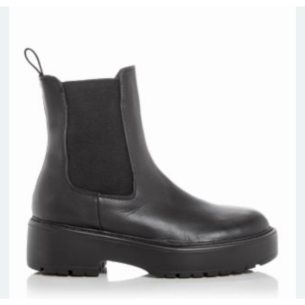 Aqua Women's Black Perie Chelsea Booties Size 8.5 Pull-on NIB $148